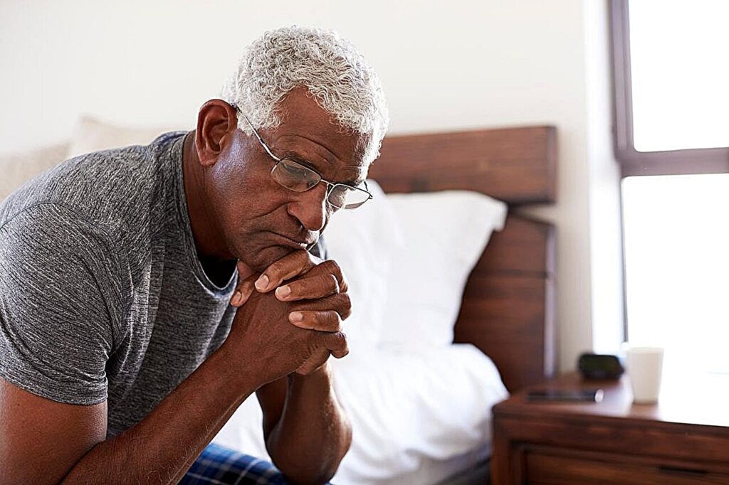 Senior depression brain risk